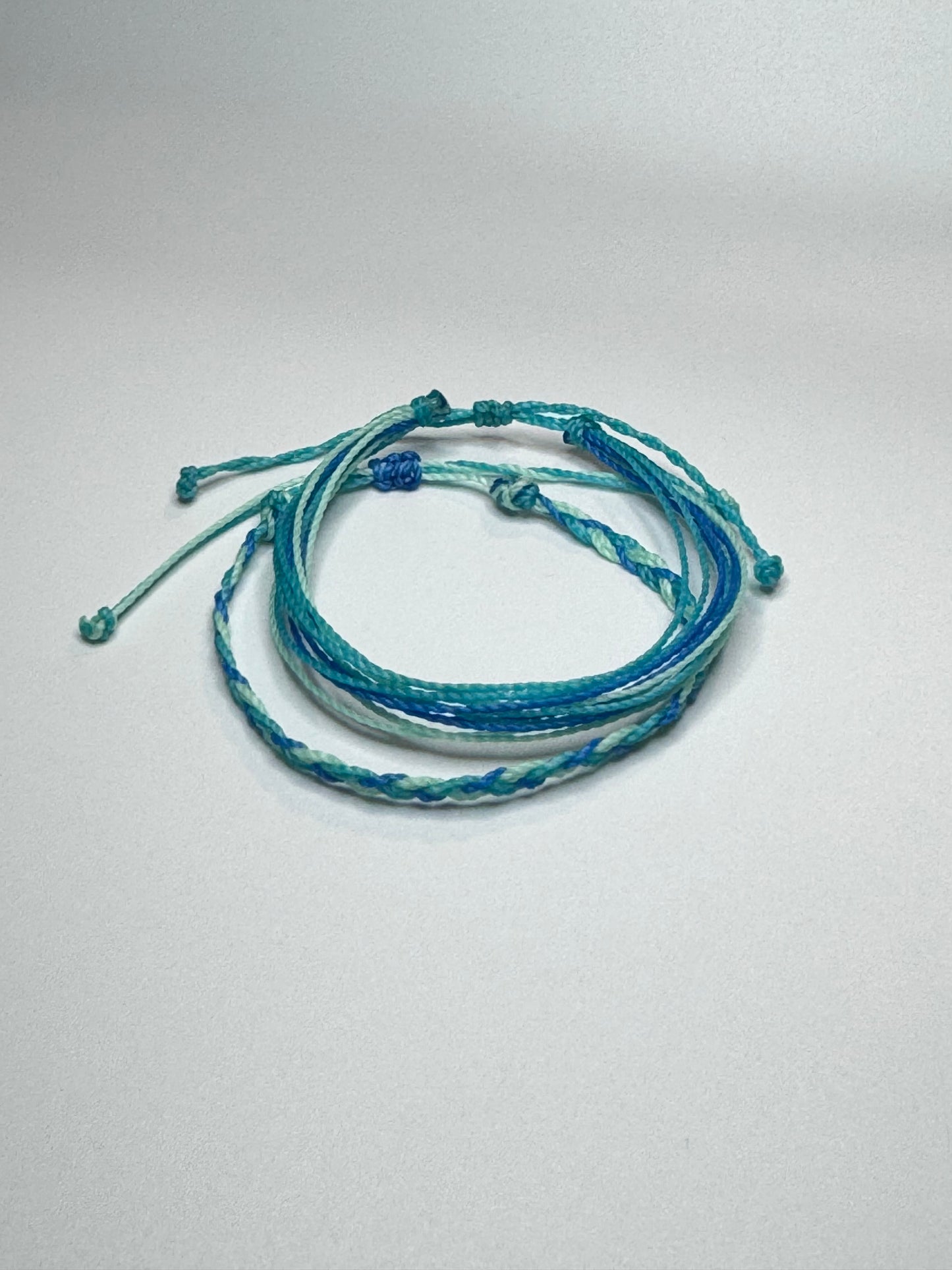 Adjustable Waxed Thread Bracelet Set